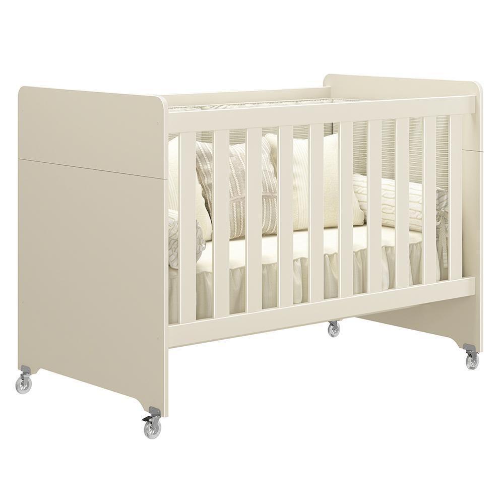 Dormitório Infantil Zaki Guarda Roupa, Cômoda E Berço Evolution Areia Fosco - Reller Móveis Areia Fosco - 5