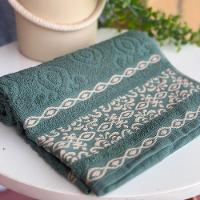 Toalha De Rosto Avulsa Delicato 01 Peça 100% Algodão 450g/m² Extra Macio - Verde Erva Doce - 2