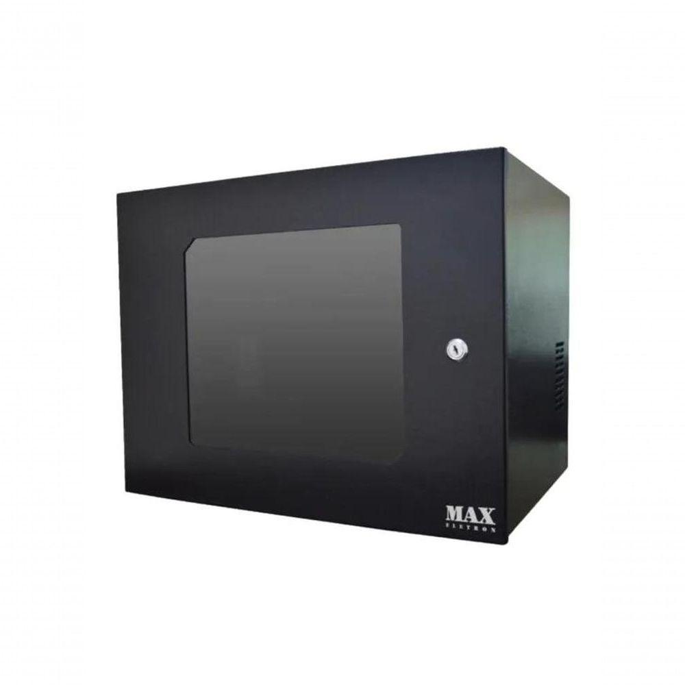 Mini Rack Max Eletron 19 08u X 350mm Preto - 1