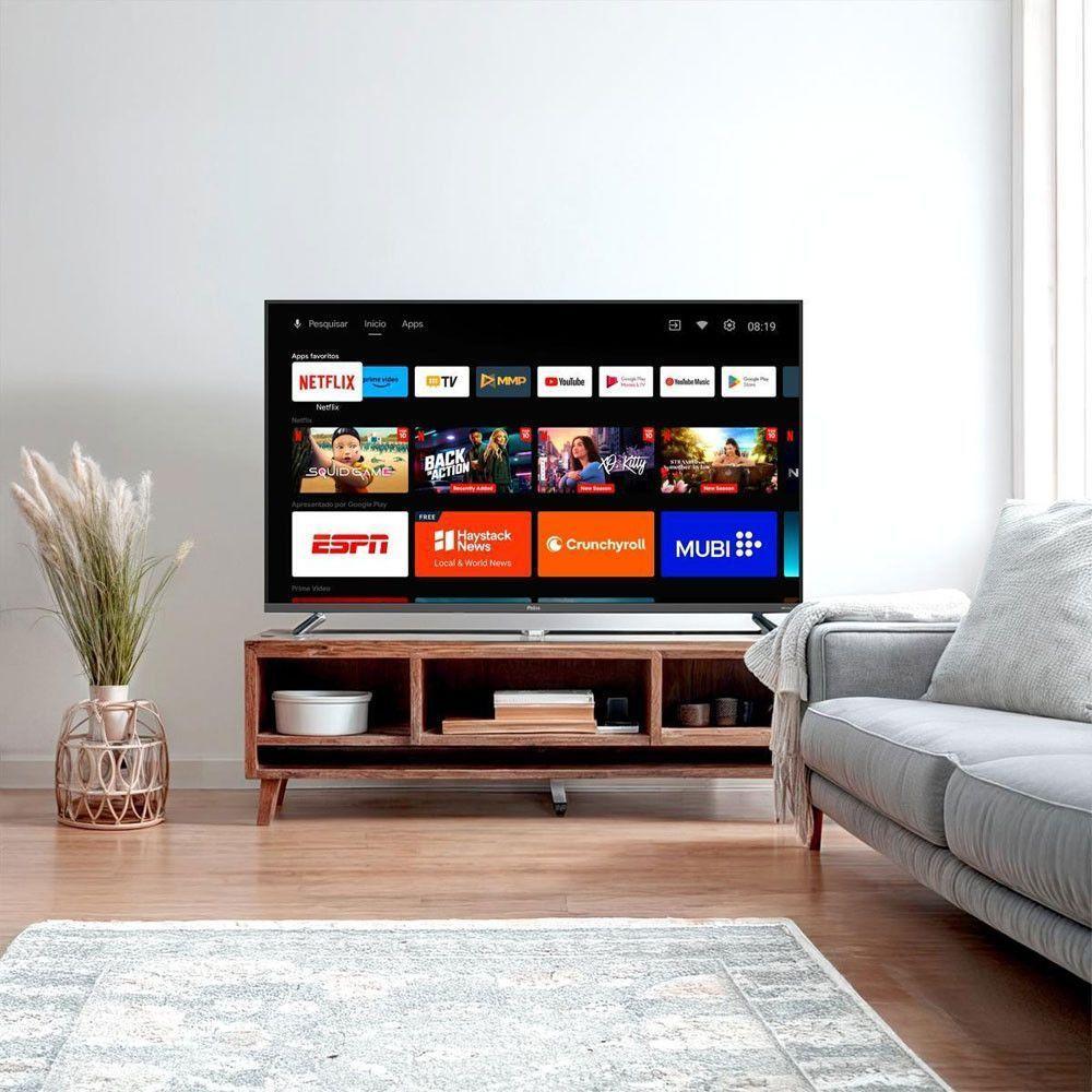 Smart TV 43 P43EAA Full HD DLED Borda Infinita Philco Cinza Bivolt - 2