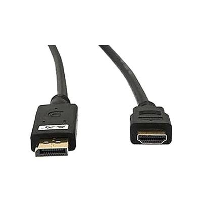 Cabo Adaptador Displayport Macho Para Hdmi Macho 1.80 Metros Suporta Monitor/TV Ultra Wide