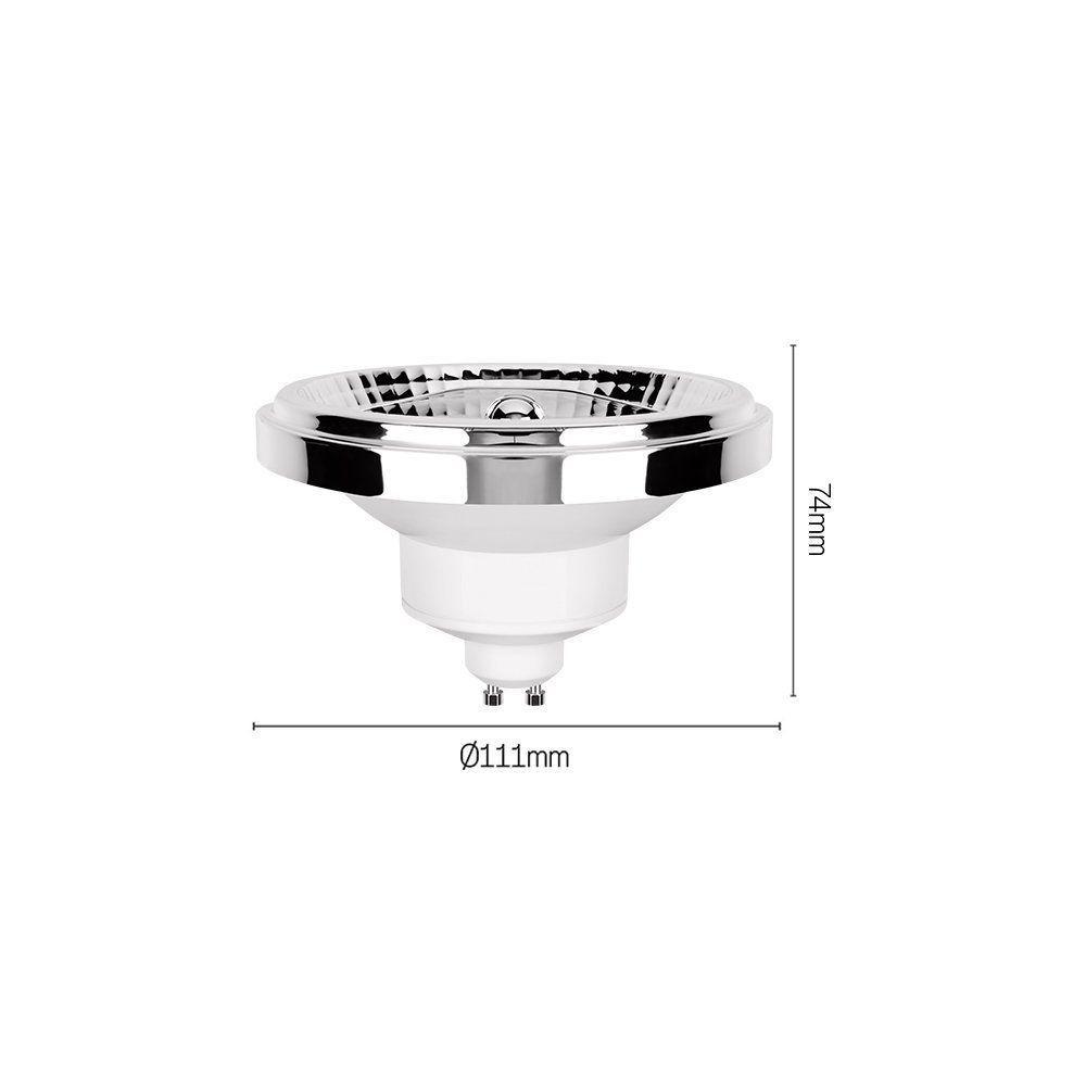 Lâmpada Led Stella Ar111 Evo Dimerizável 12w Gu10 Bivolt 2700k - Luz Amarela - 3