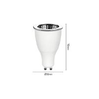 Lâmpada Led Stella Dicroica Mr16 Evo Dimerizável 7w Gu10 Alto Irc 90 Bivolt 2700k - Luz Amarela - 3