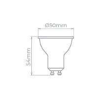 Lâmpada Led Stella Dicroica Mr16 Evo 6w Gu10 Alto Irc 95 Bivolt 2700k - Luz Amarela - 3
