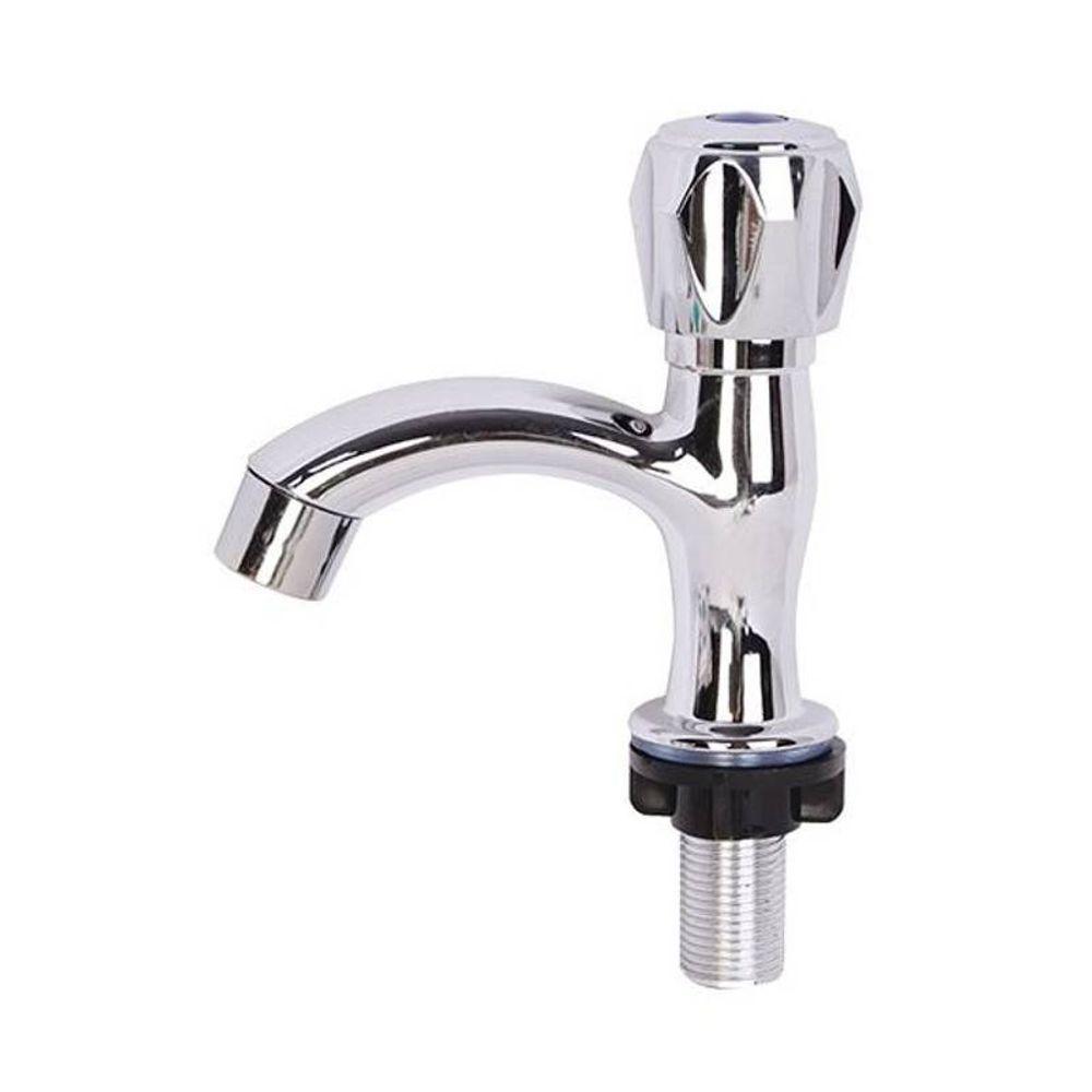 Torneira Para Lavatório Pia De Bancada Cromada Encaixe 1/2'' - 1