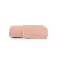 Lençol De Baixo Minimal Solteiro Avulso Com Elástico 01 Peça Malha 100% Algodão - Salmão - 3