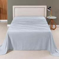 Lençol De Cima Avulso Minimal Liso Casal 01 Peça Malha 100% Algodão - Cinza - 2