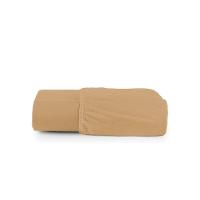 Lençol De Baixo Minimal Queen Avulso Com Elástico 01 Peça Malha 100% Algodão - Mostarda - 3