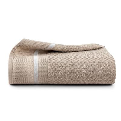 Toalha De Banho Medeli 1,50m X 80cm 01 Peça 100% Algodão Toque Suave - Bege