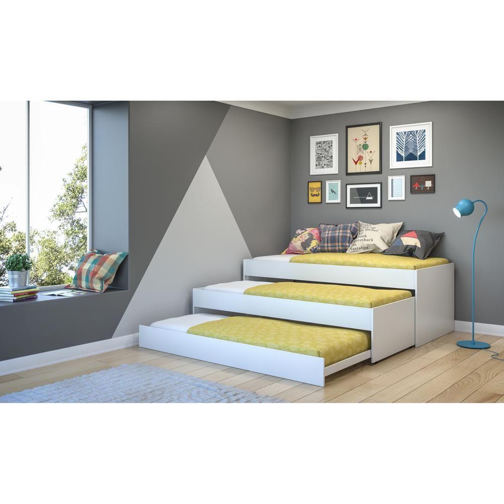 Tricama Multimóveis para Colchão 190x80cm Branca - 8