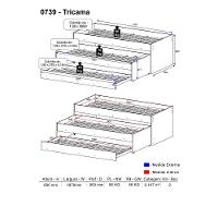 Tricama Multimóveis para Colchão 190x80cm Branca - 7