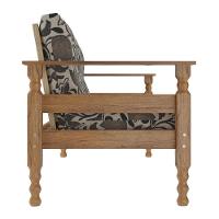 Sofá 3 Lugares Liz Cr7000.T64 Imbuia/Floral - 3