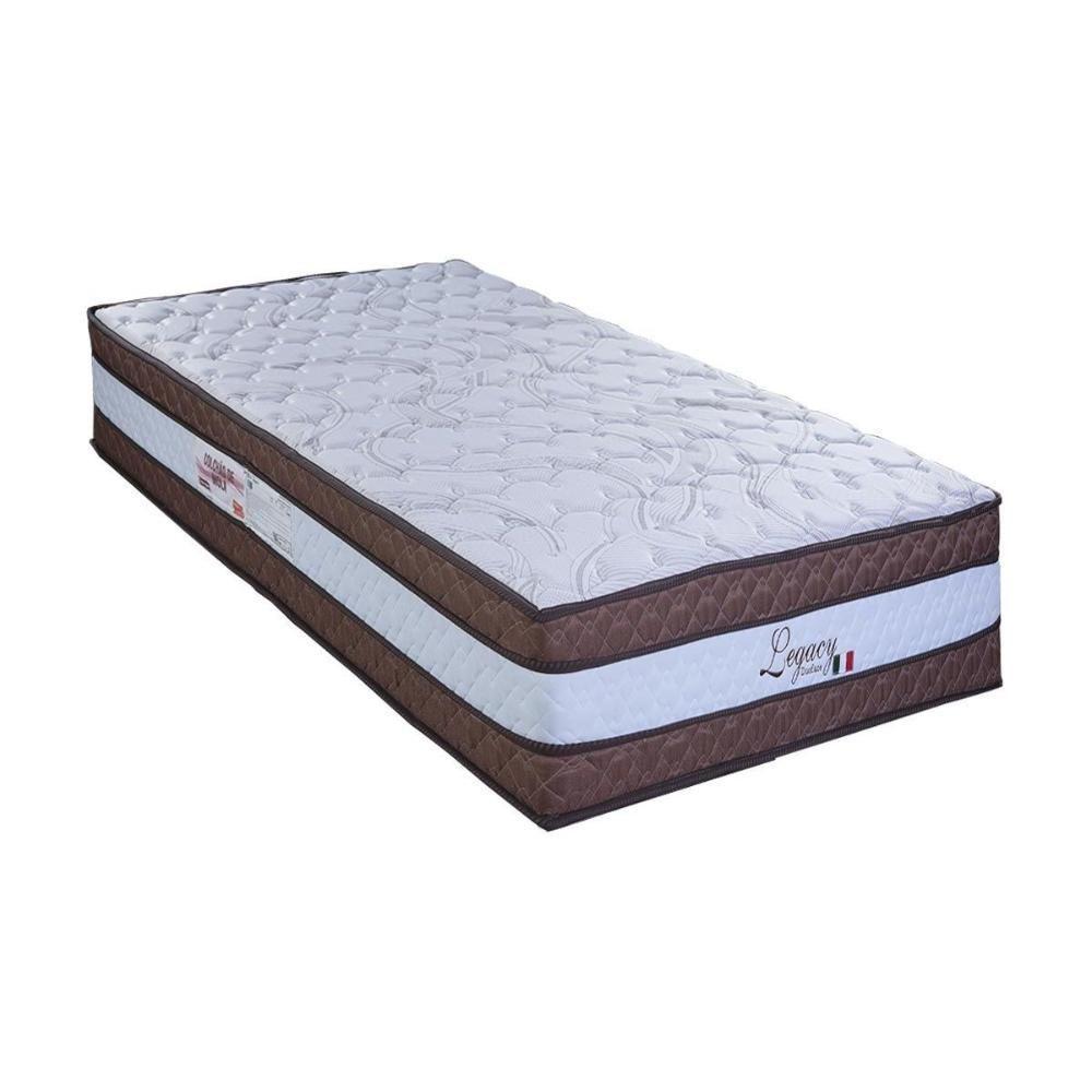 Colchão Solteiro Molas Ensacadas Legacy White (88x188x28) - Paropas - 1