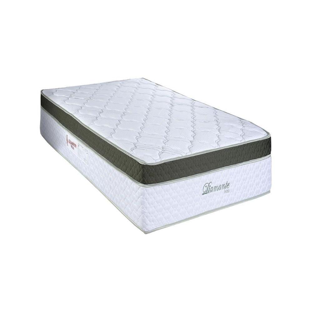 Colchão Solteiro Molas Ensacadas Diamante Extra White (88x188x36) - Paropas - 1
