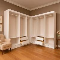 Closet Casal Duplo Evidencia Moveis - Branco - 1