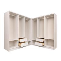 Closet Casal Duplo Evidencia Moveis - Branco - 2