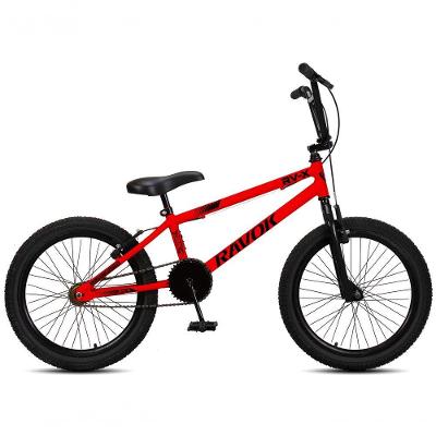 Bicicleta BMX Cross Aro 20 RV-X Aro Aero Freio V-Brake Ravok Vermelho