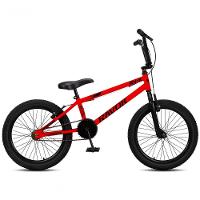Bicicleta BMX Cross Aro 20 RV-X Aro Aero Freio V-Brake Ravok Vermelho - 1