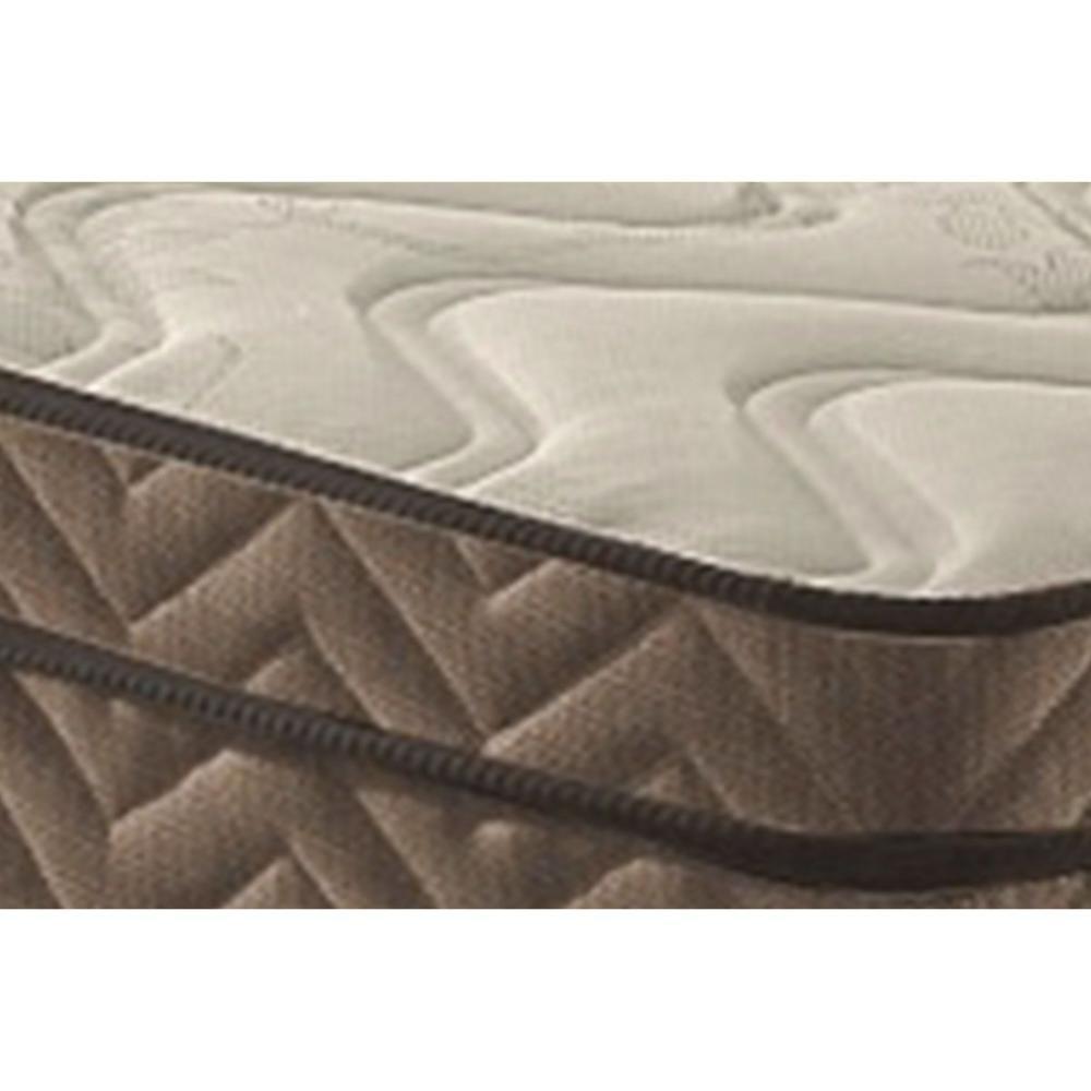Colchão Queen Molas Ensacadas Masterpocket Safira Uniface Rustico Bege (158x198x30) - Paropas - 2