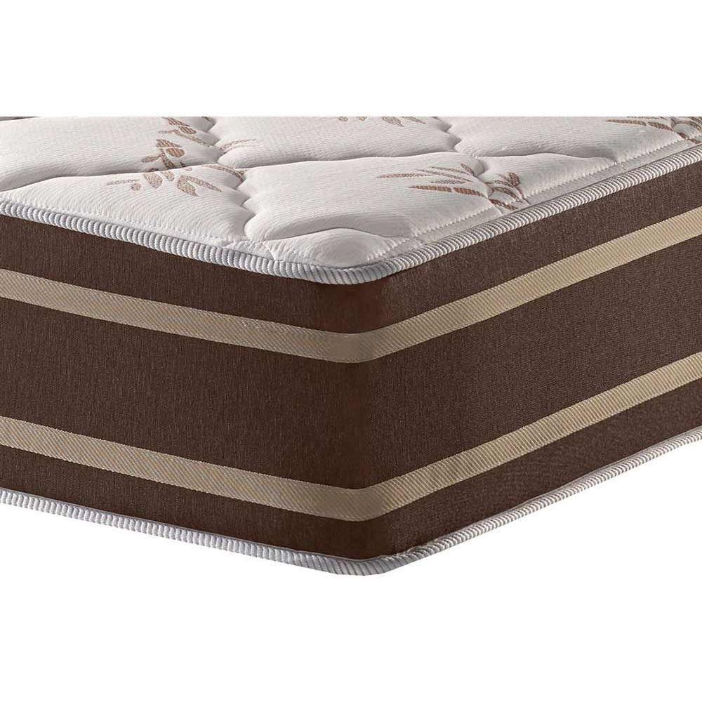 Colchão Solteiro Molas Ensacadas Masterpocket Duo Sono Double Face Euro Pillow Brown (88x188x30) - D Angelis Anjos - 4