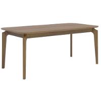 Mesa De Sala Jantar Ficus Natuame C/ Tampo Madeirado 180x90cm Carvalho/cinamomo - Cimol - 1