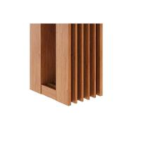 Mesa De Sala Jantar Ariela C/ Tampo Madeirado 95x95cm Cinamomo - Cimol - 6