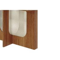 Mesa De Sala Jantar Louise C/ Tampo Madeirado 130x80cm Cinamomo - Cimol - 6