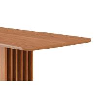 Mesa De Sala Jantar Ariela C/ Tampo Madeirado 160x80cm Cinamomo - Cimol - 6