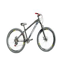 Bicicleta Absolute Brutus Preto Com Branco 3 Aro 26 Freio A Disco Single 1x7 - 1