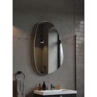 Gabinete Para Banheiro Com Cuba E Espelho Organico 80cm Retro Mdf Verde Milano - On Móveis - 2