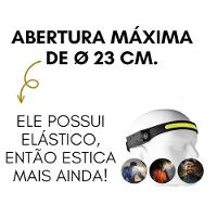 Lanterna De Cabeça Led Recarregável Com Sensor De Movimento, 350 Lúmens, Ipx4 à Prova D'água, 8 Horas De Duração - 5