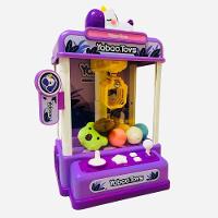 Mini Maquina De Pegar Bichinhos Brinquedo Criança Diversão Roxo - 1