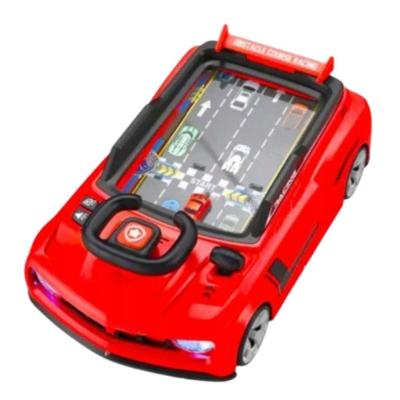 Carro Brinquedo Simulador De Corrida De Carros Volante Vermelho
