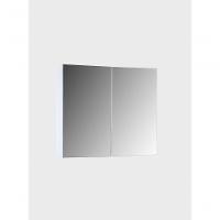 Armário Para Banheiro Com Espelho 80cm Mdf Branco - On Móveis - 8