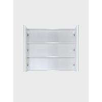 Armário Para Banheiro Com Espelho 80cm Mdf Branco - On Móveis - 10