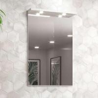 Espelho Para Banheiro Com Led 60cm Mdf Verde - On Móveis - 1