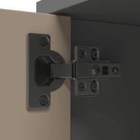 Cozinha Infantil Completa C/ Microondas Forno Fogão E Refrigerador Helena Cinza - 2