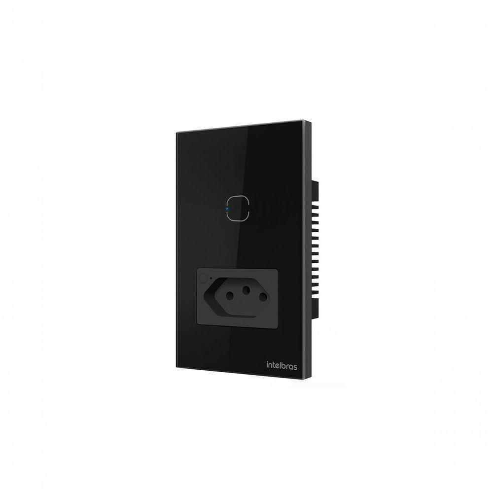 Tomada Simples 10a Smart Wi-fi Ets 2001 Preto 4850067 - 2