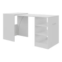 Aparador Bar Com Mesa Dobrável Ibiza Multimóveis Branco - 2