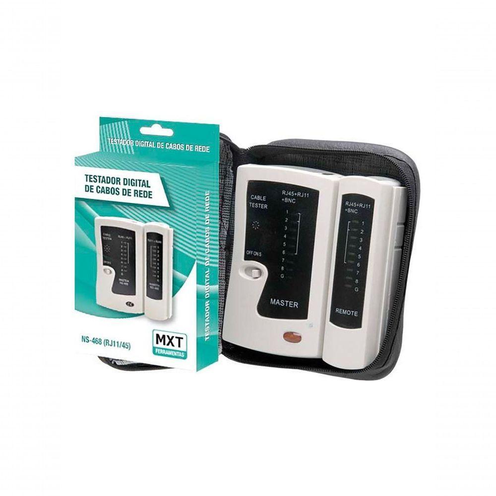 Testador Digital De Cabos De Rede Mxt Ns-468-b - 1