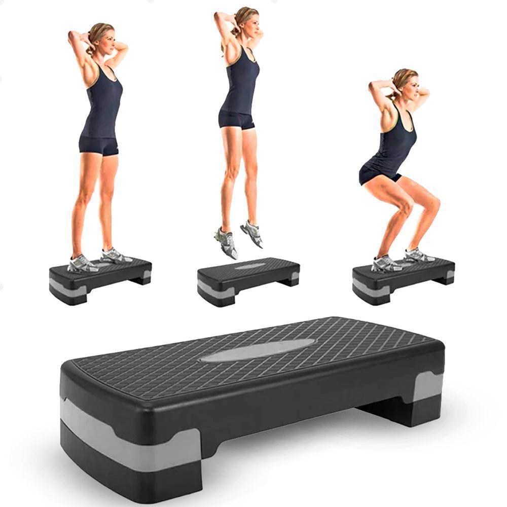 Step De Ginastica Com Ajuste De Altura Academia Exercicio - 4