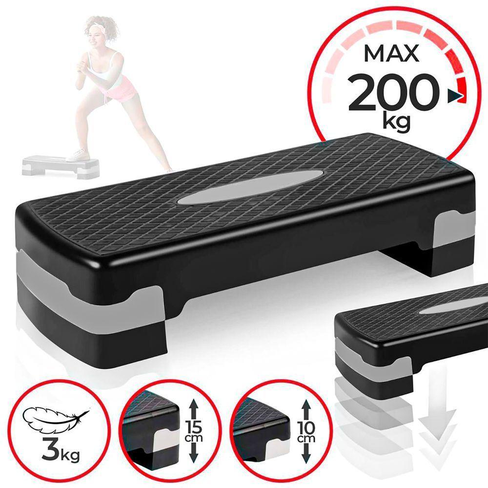 Step De Ginastica Com Ajuste De Altura Academia Exercicio - 5