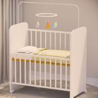 Mini Berço Grade Móvel Com Colchão E Regulagem De Altura - 6