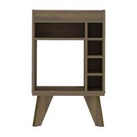 Adega Bar Retrô Com Espelho Multimóveis Cr50033 Pinho Pinho - 2