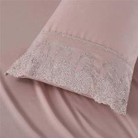 Jogo De Cama Lençol Queen Desirre 4 Peças - Rosê - 100% Poliéster