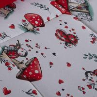 Edredom Mimos Solteiro Dupla Face Malha Manta Soft Joaninha - 100% Algodão - 4