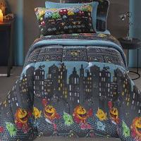 Edredom Mymo Solteiro Dupla Face Malha Game - 100% Algodão - 1