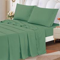 Jogo De Cama Lençol Queen Eclipse 4 Peças - Esmeralda - 100% Poliéster - 2