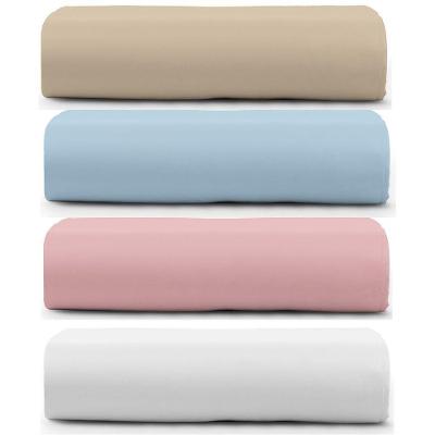 Kit Lençol Casal Cintilante Sem Elástico 4 Unidades - Varias Cores - 100% Algodão