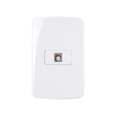 Tomada Para Telefone Margirius B3 Rj11 4 Fios Com Placa 4x2 Branca